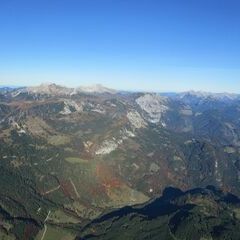 Flugwegposition um 13:39:14: Aufgenommen in der Nähe von Stainach-Pürgg, Österreich in 2255 Meter